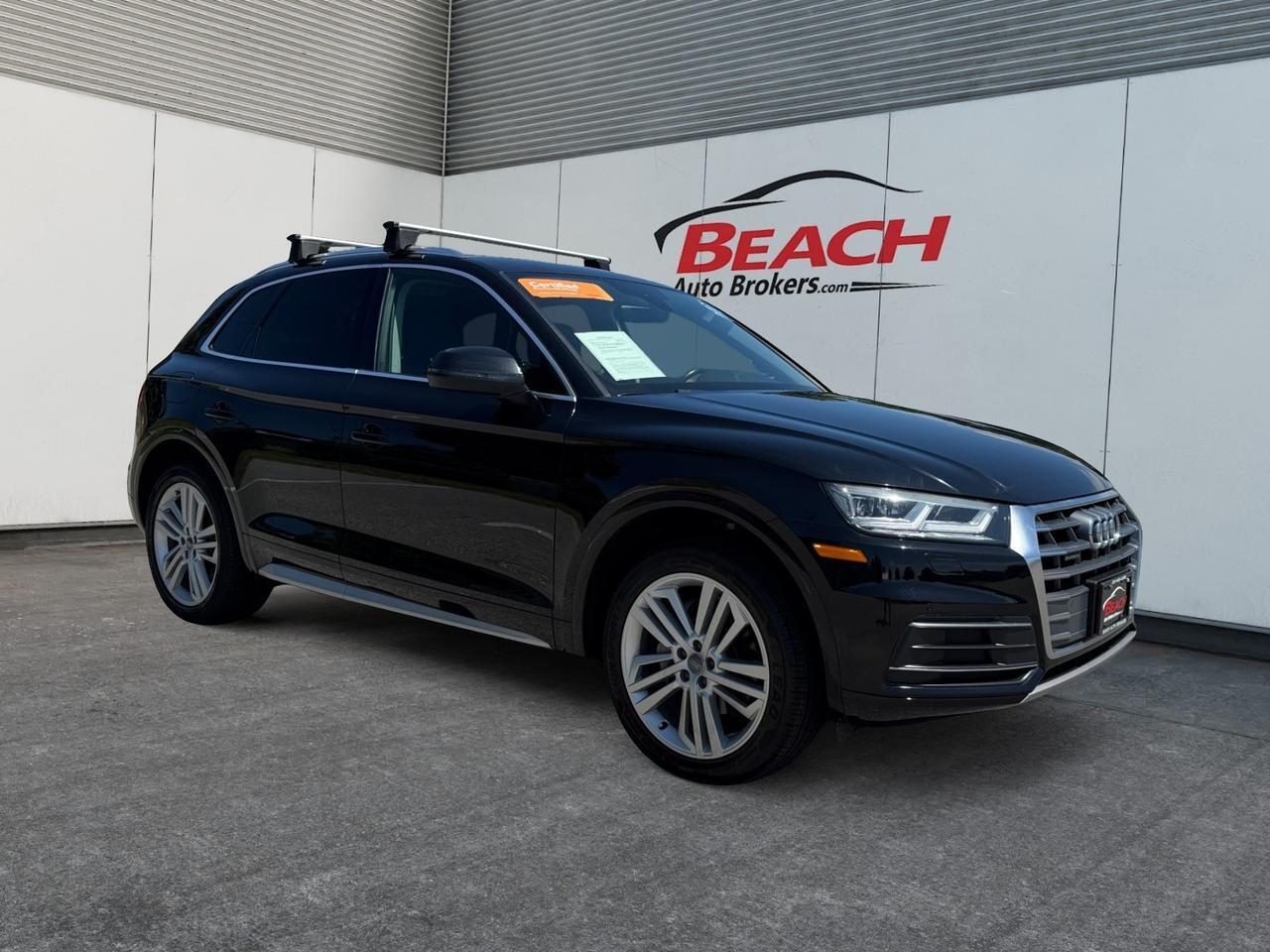 2019 Audi Q5 PREMIUM PLUS, APPLE CAR PLAY, PANORAMIC SUNROOF, HEATED SEATS, MEMORY DRIVER SEAT, BANG & OLUFSEN SPEAKERS, CLEAN CARFAX, RIDE HOME IN LUXURY TODAY!!! Norfolk VA