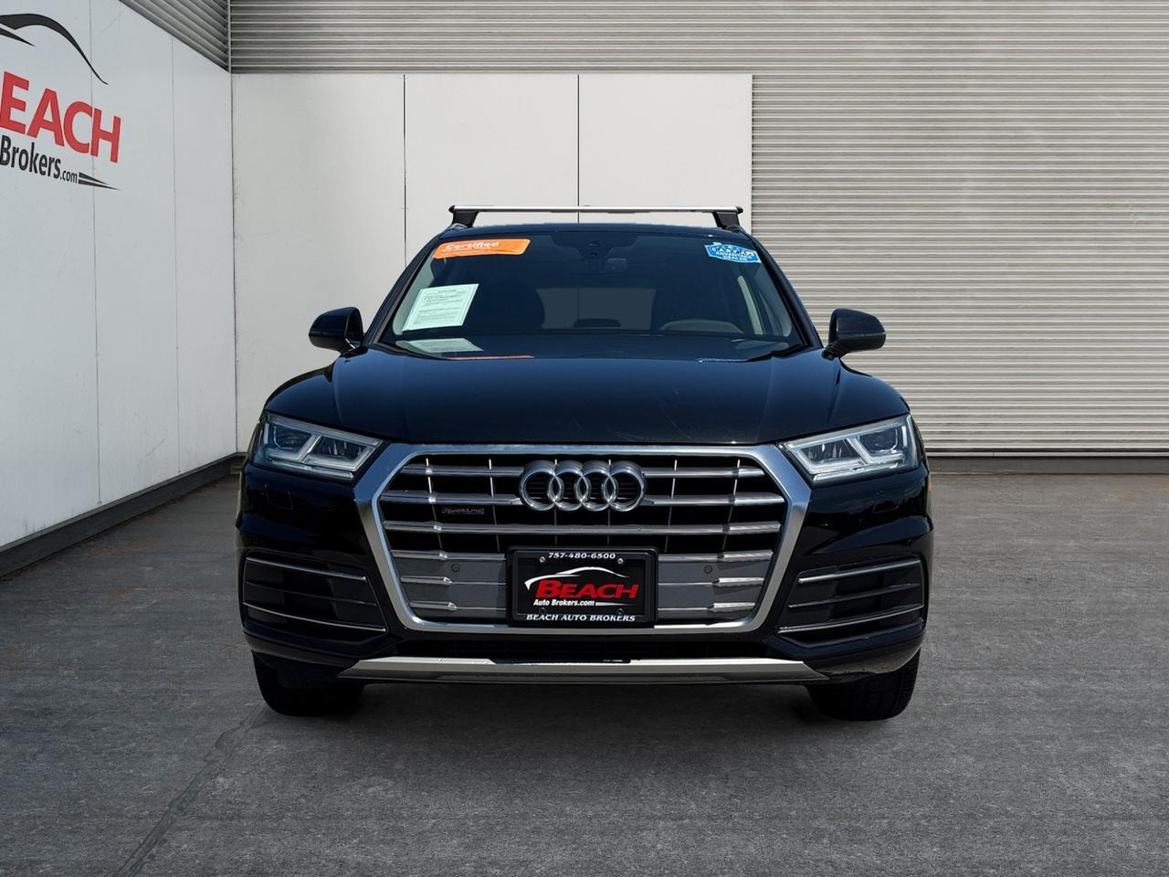 2019 Audi Q5 PREMIUM PLUS, APPLE CAR PLAY, PANORAMIC SUNROOF, HEATED SEATS, MEMORY DRIVER SEAT, BANG & OLUFSEN SPEAKERS, CLEAN CARFAX, RIDE HOME IN LUXURY TODAY!!! Norfolk VA