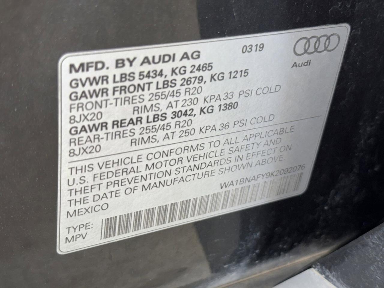 2019 Audi Q5 Premium Plus San Antonio TX