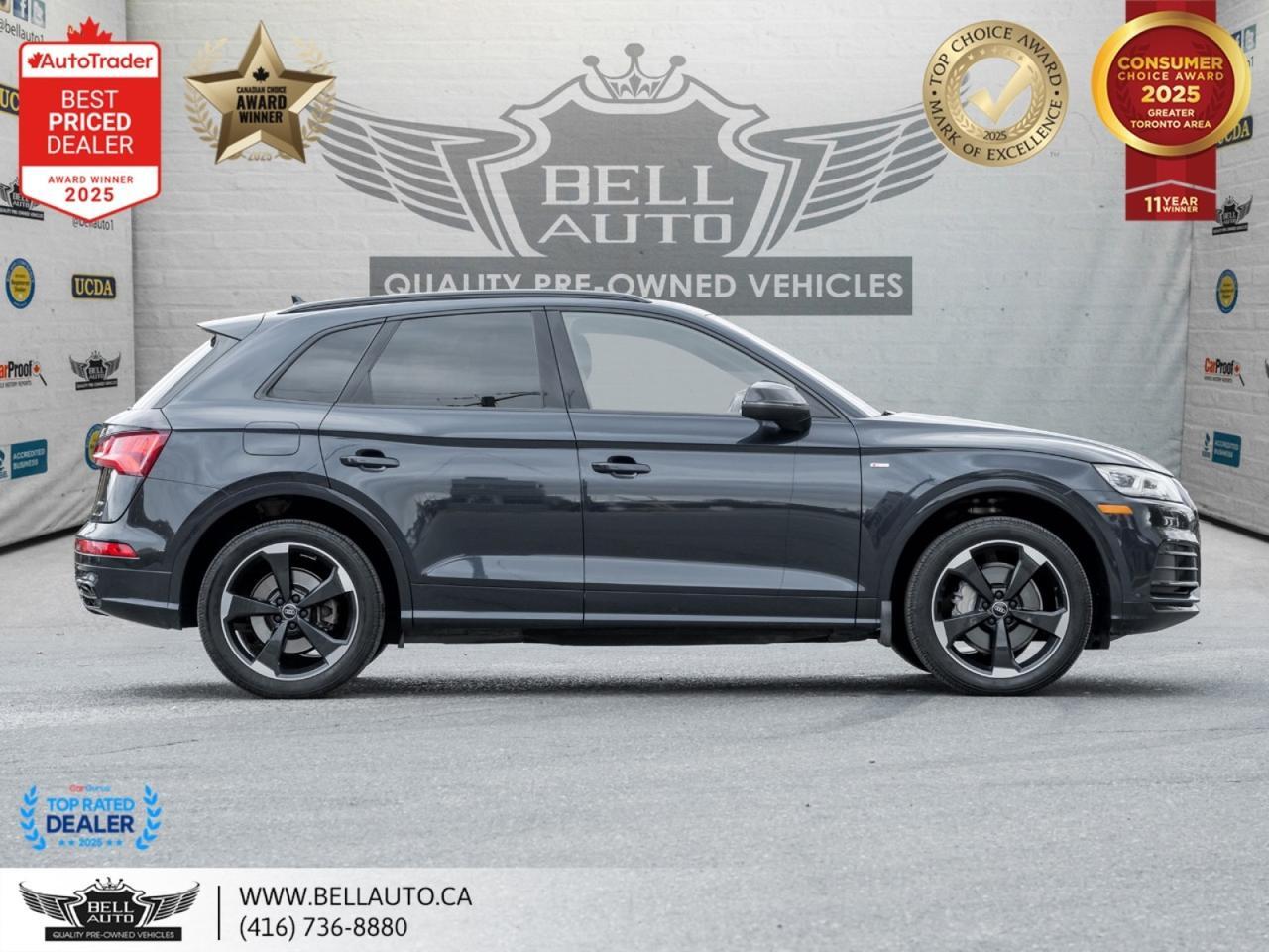 2019 Audi Q5 Progressiv | S-LINE | BLK OPTIC | PANO | B.CAM | LOWKMS | NOACCIDENT Toronto ON