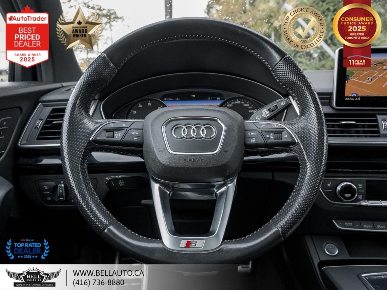 2019 Audi Q5 Progressiv | S-LINE | BLK OPTIC | PANO | B.CAM | LOWKMS | NOACCIDENT Toronto ON