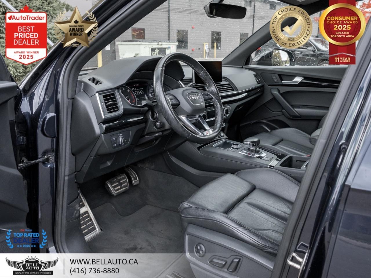 2019 Audi Q5 Progressiv | S-LINE | BLK OPTIC | PANO | B.CAM | LOWKMS | NOACCIDENT Toronto ON