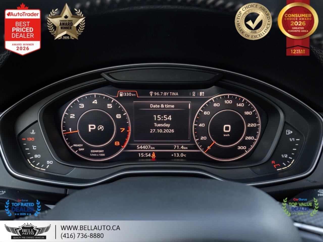 2019 Audi Q5 Progressiv | S-LINE | BLKOPTC | NAVI | 360CAM | PANO | LOWKMS | NOACCIDENT Toronto ON