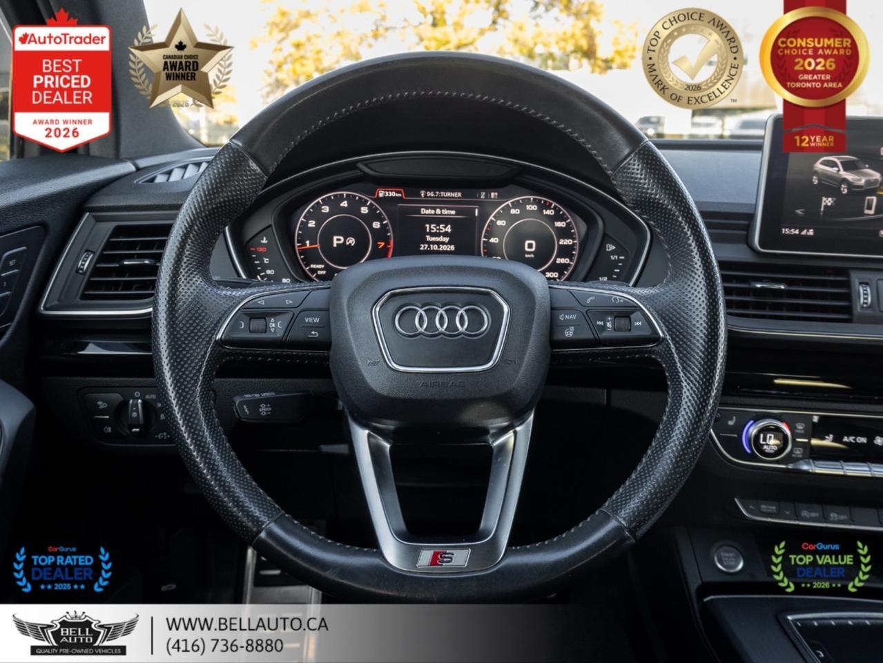 2019 Audi Q5 Progressiv | S-LINE | BLKOPTC | NAVI | 360CAM | PANO | LOWKMS | NOACCIDENT Toronto ON