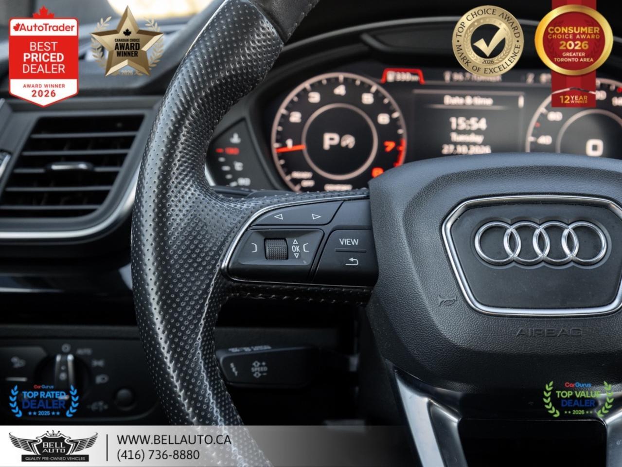 2019 Audi Q5 Progressiv | S-LINE | BLKOPTC | NAVI | 360CAM | PANO | LOWKMS | NOACCIDENT Toronto ON