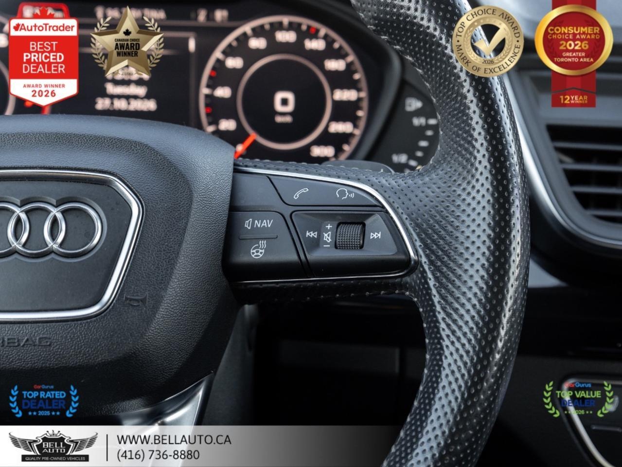 2019 Audi Q5 Progressiv | S-LINE | BLKOPTC | NAVI | 360CAM | PANO | LOWKMS | NOACCIDENT Toronto ON