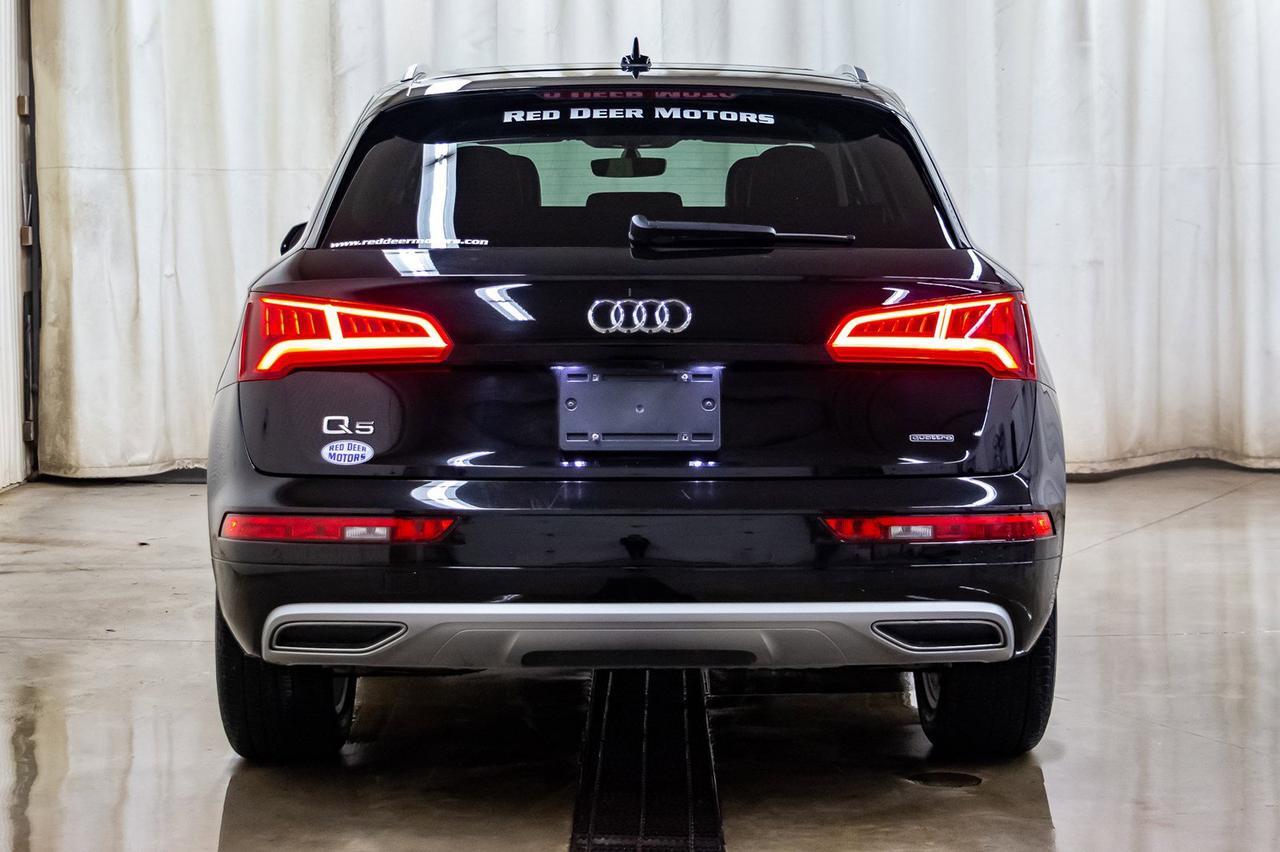 2019 Audi Q5 Quattro Progressiv Leather Roof Nav Red Deer AB