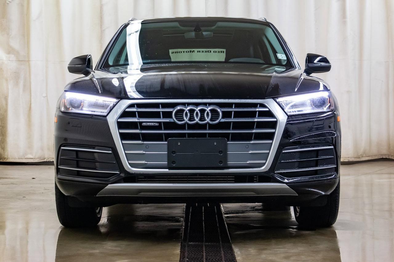2019 Audi Q5 Quattro Progressiv Leather Roof Nav Red Deer AB