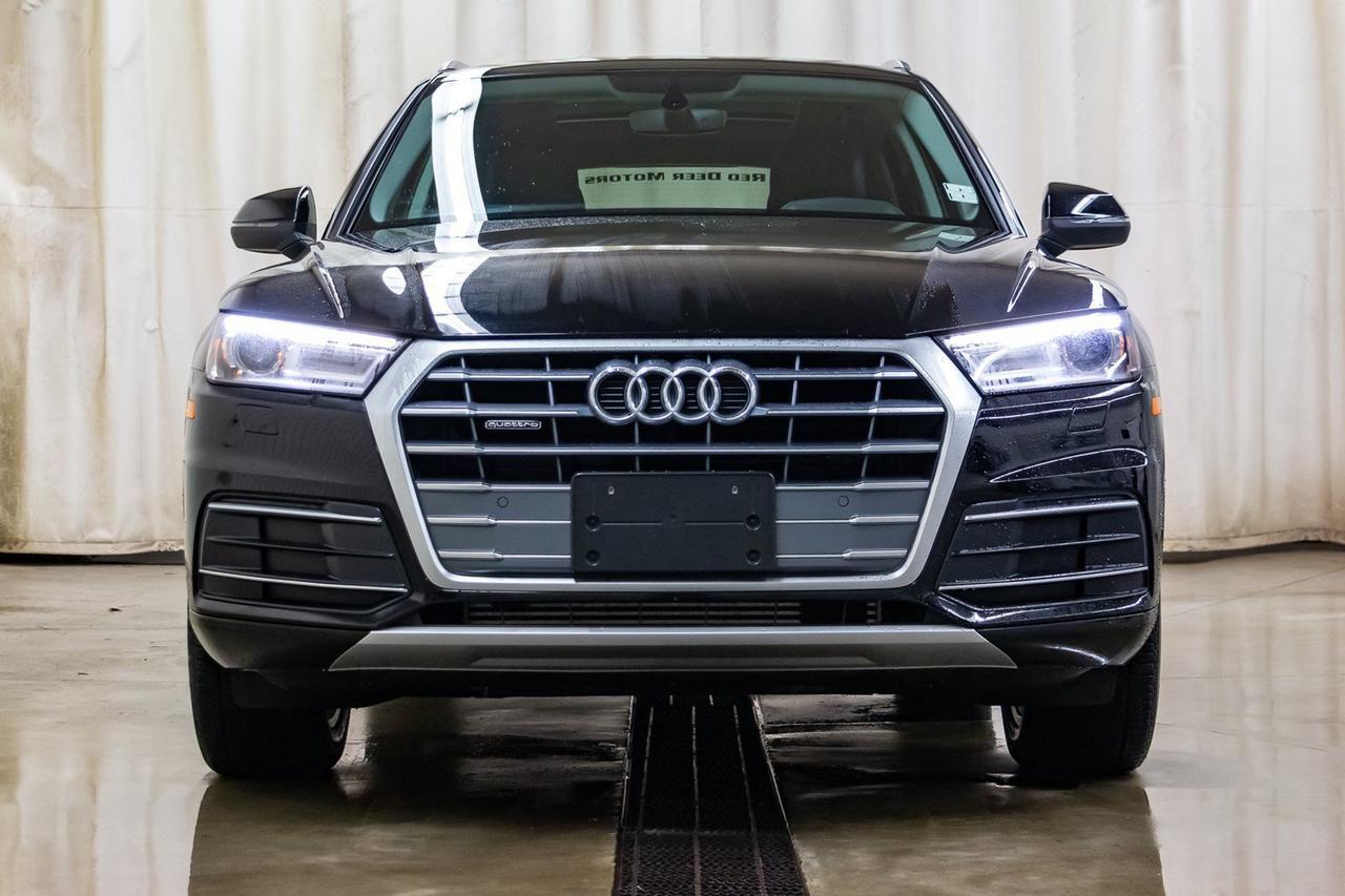 2019 Audi Q5 Quattro Progressiv Leather Roof Nav Red Deer AB