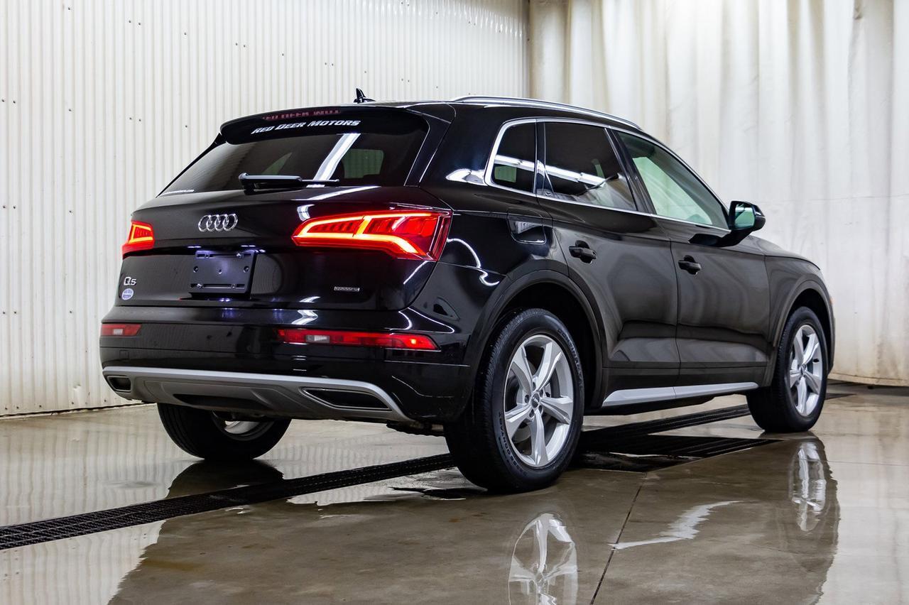 2019 Audi Q5 Quattro Progressiv Leather Roof Nav Red Deer AB