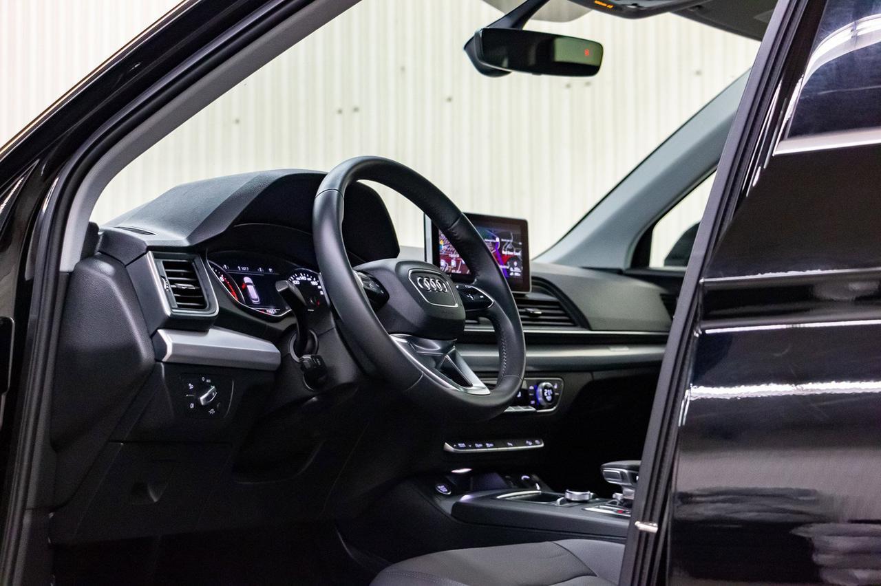 2019 Audi Q5 Quattro Progressiv Leather Roof Nav Red Deer AB