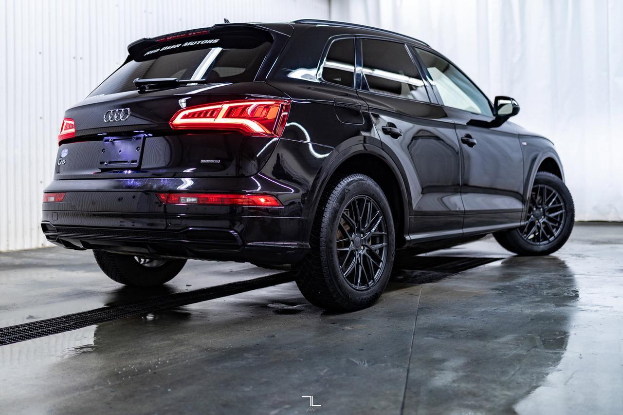 2019 Audi Q5 Quattro Progressiv S-Line Leather Roof Nav Red Deer AB