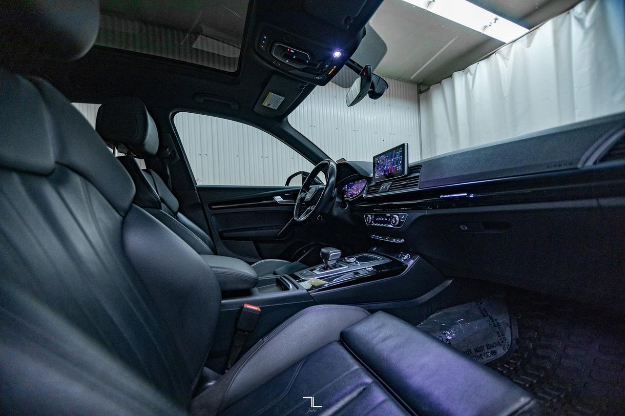 2019 Audi Q5 Quattro Progressiv S-Line Leather Roof Nav Red Deer AB