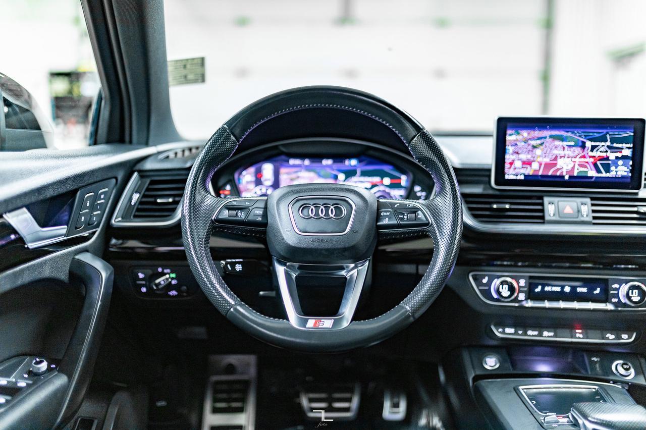 2019 Audi Q5 Quattro Progressiv S-Line Leather Roof Nav Red Deer AB