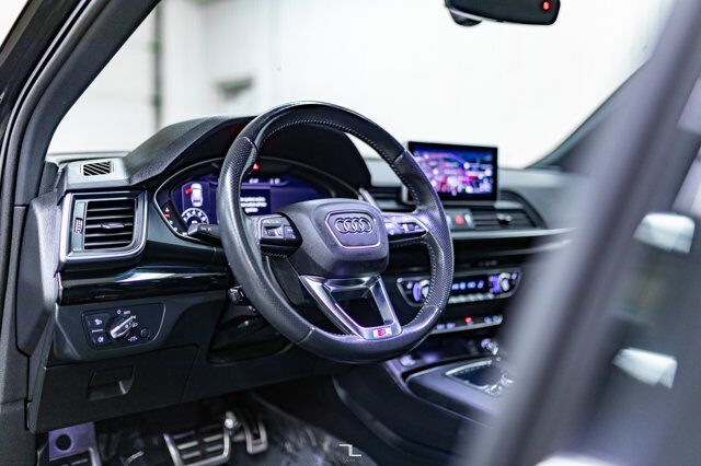 2019 Audi Q5 Quattro Progressiv S-Line Leather Roof Nav Red Deer AB