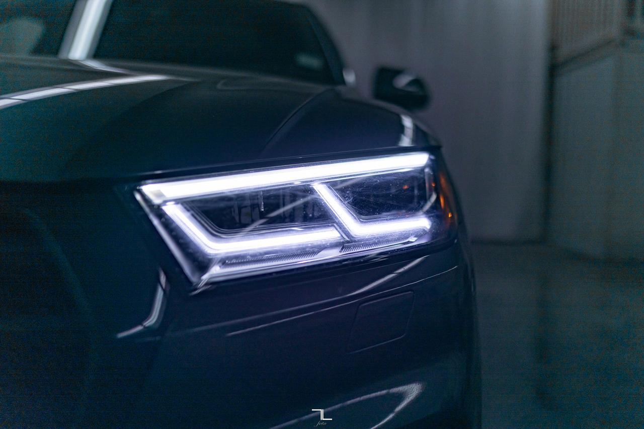 2019 Audi Q5 Quattro Technik S-Line Black Optics Leather Roof Nav Red Deer AB