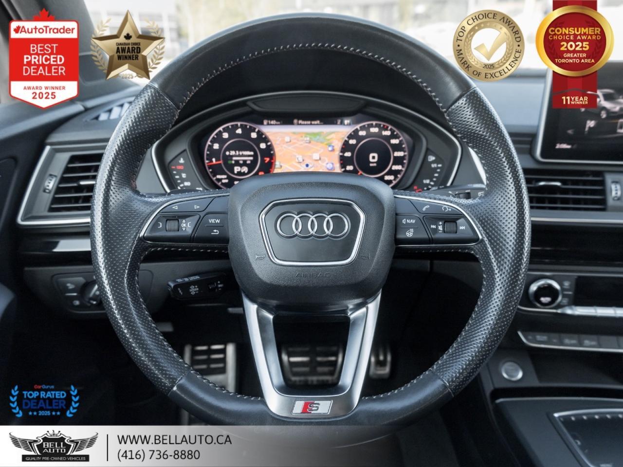 2019 Audi Q5 Technik | QUATTRO | S-LINE | BLKOPTICS | NAVI | 360CAM | PANO | B&O | NOACCIDENT Toronto ON