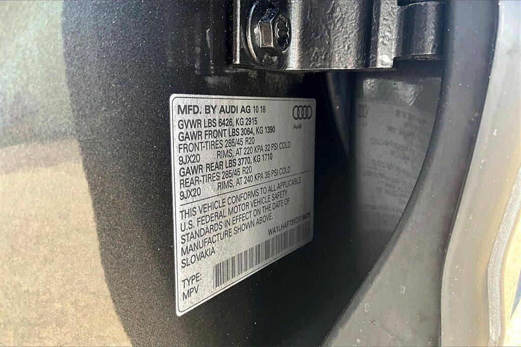 2019 Audi Q7 45 Premium Plus OR