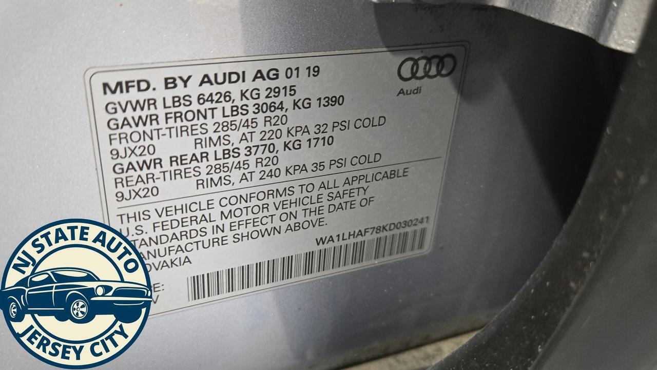 2019 Audi Q7 45 Premium Plus Jersey City NJ