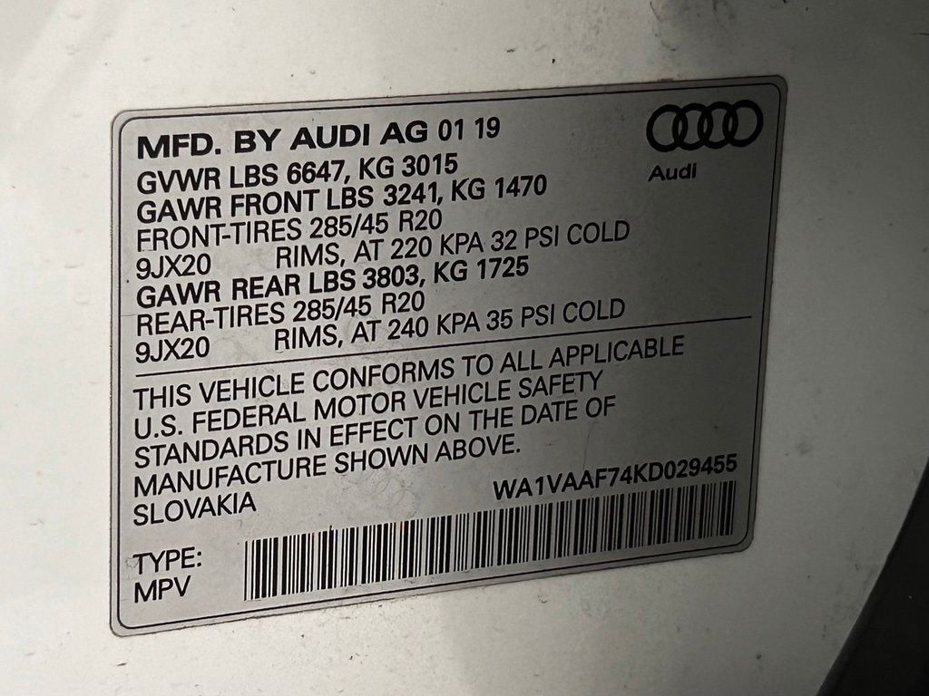 2019 Audi Q7 55 Prestige Portland OR