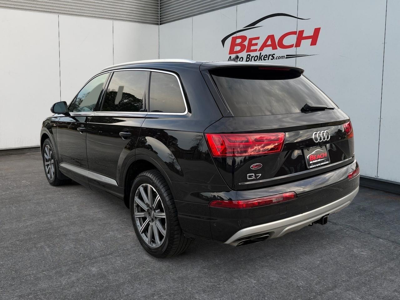 2019 Audi Q7 Premium Plus, HEATED SEATS, 2ND ROW HEATED, 3RD ROW, MOONROOF, UNIVERSAL GARAGE DOOR OPENER, BLUETOOTH, POWERED 3RD ROW, TOW PACKAGE, POWER MIRRORS, KEYLESS START, COME AND TEST DRIVE THIS AUDI Q7! Norfolk VA