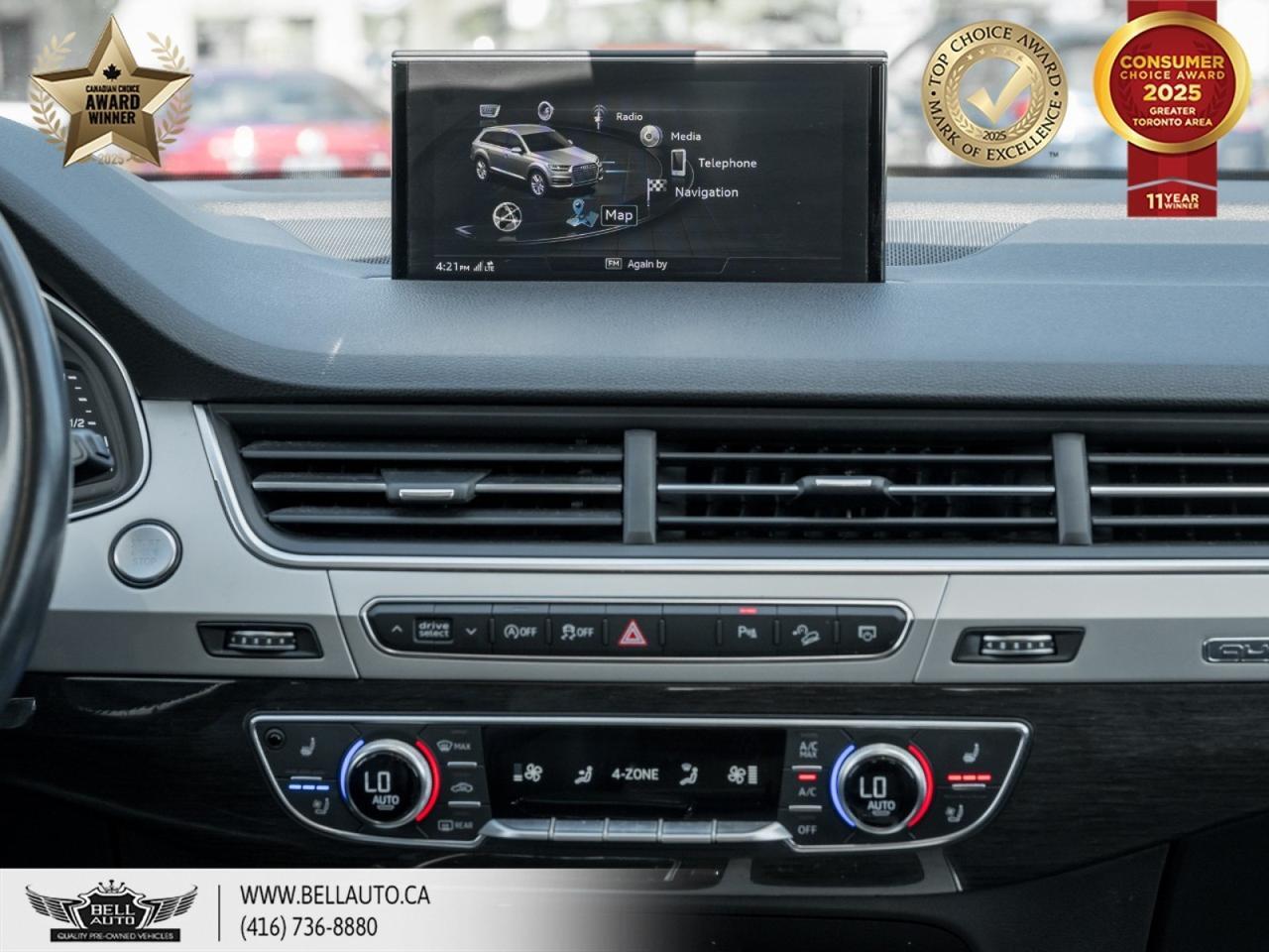 2019 Audi Q7 Progressiv | 20" PRESTIGE WHEELS | 360CAM | 7-PASS | PANOROOF | POWER&MEMORYSEATS | WOODTRIM Toronto ON