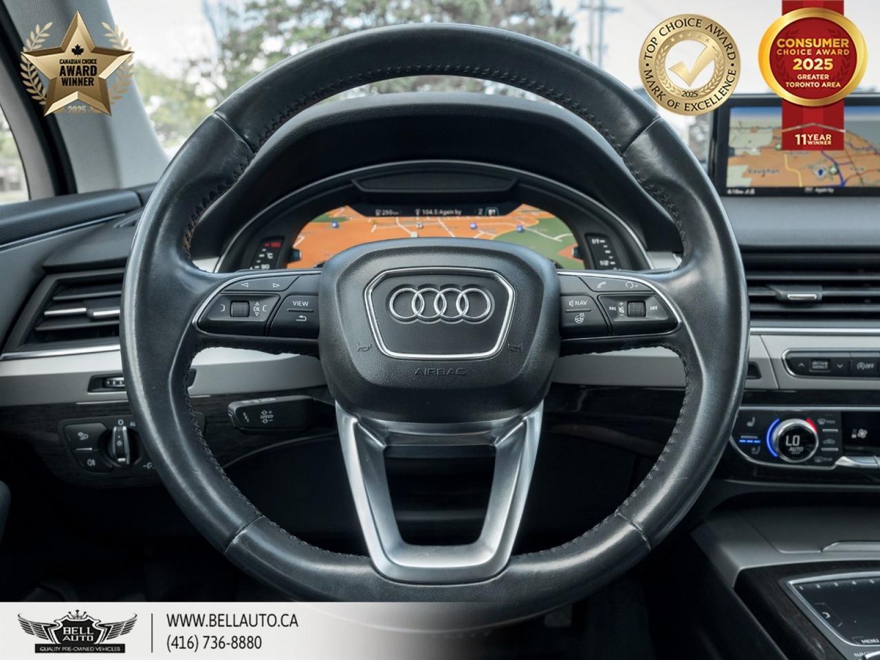 2019 Audi Q7 Progressiv | 20" PRESTIGE WHEELS | 360CAM | 7-PASS | PANOROOF | POWER&MEMORYSEATS | WOODTRIM Toronto ON
