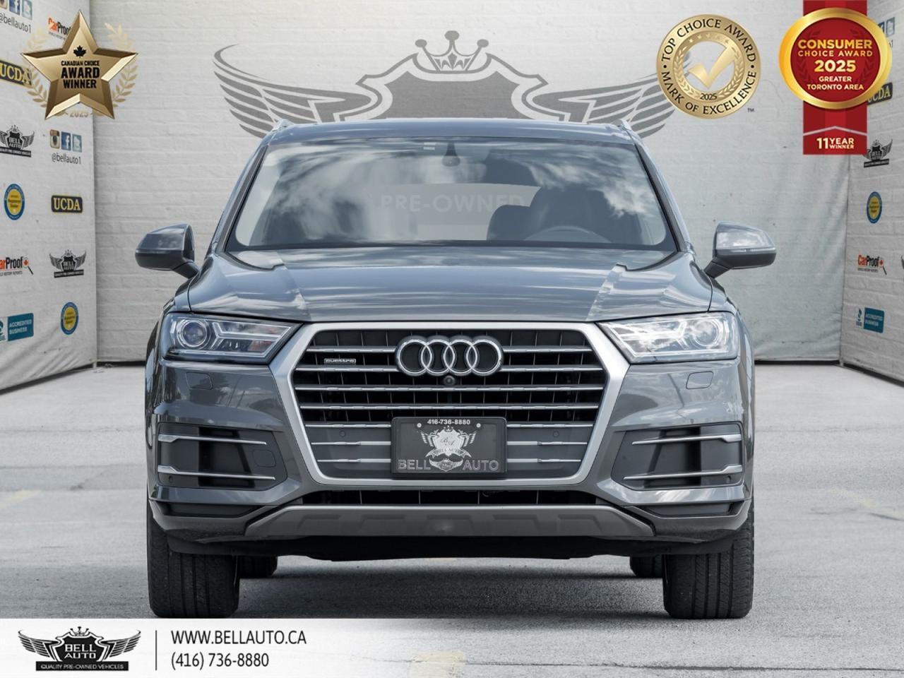 2019 Audi Q7 Progressiv | 20" PRESTIGE WHEELS | 360CAM | 7-PASS | PANOROOF | POWER&MEMORYSEATS | WOODTRIM Toronto ON