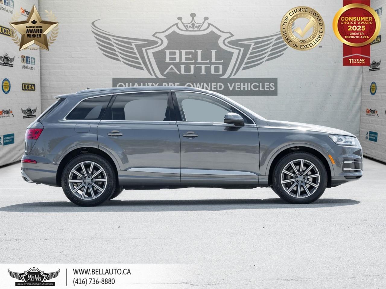 2019 Audi Q7 Progressiv | 20" PRESTIGE WHEELS | 360CAM | 7-PASS | PANOROOF | POWER&MEMORYSEATS | WOODTRIM Toronto ON
