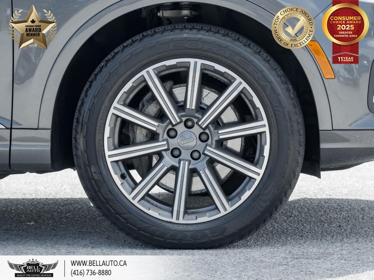 2019 Audi Q7 Progressiv | 20" PRESTIGE WHEELS | 360CAM | 7-PASS | PANOROOF | POWER&MEMORYSEATS | WOODTRIM Toronto ON