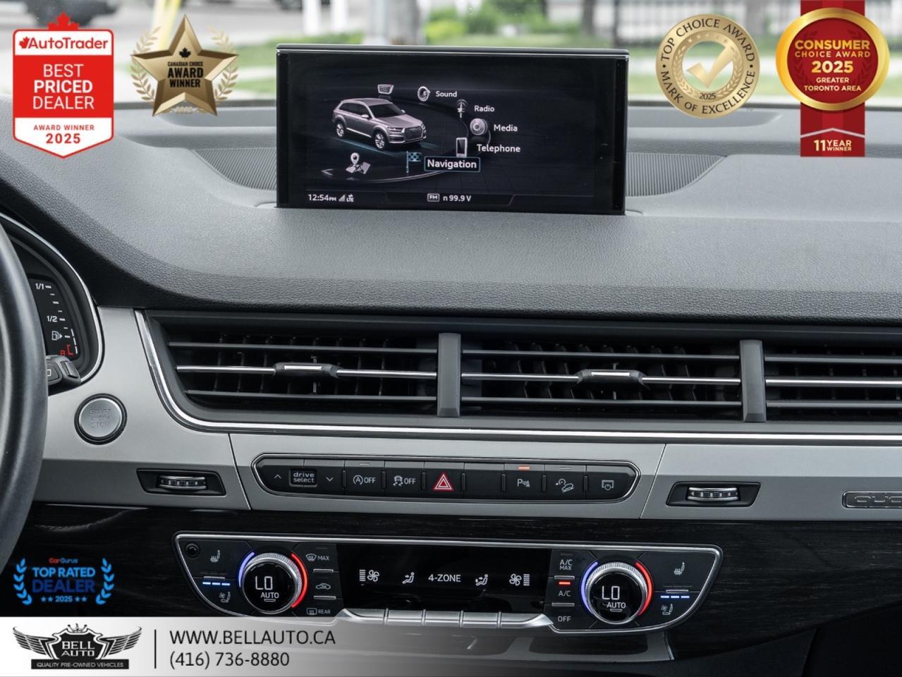 2019 Audi Q7 Progressiv | NAVI | 360CAM | PANO | HTD&VNTLD SEATS | NOACCIDENT Toronto ON