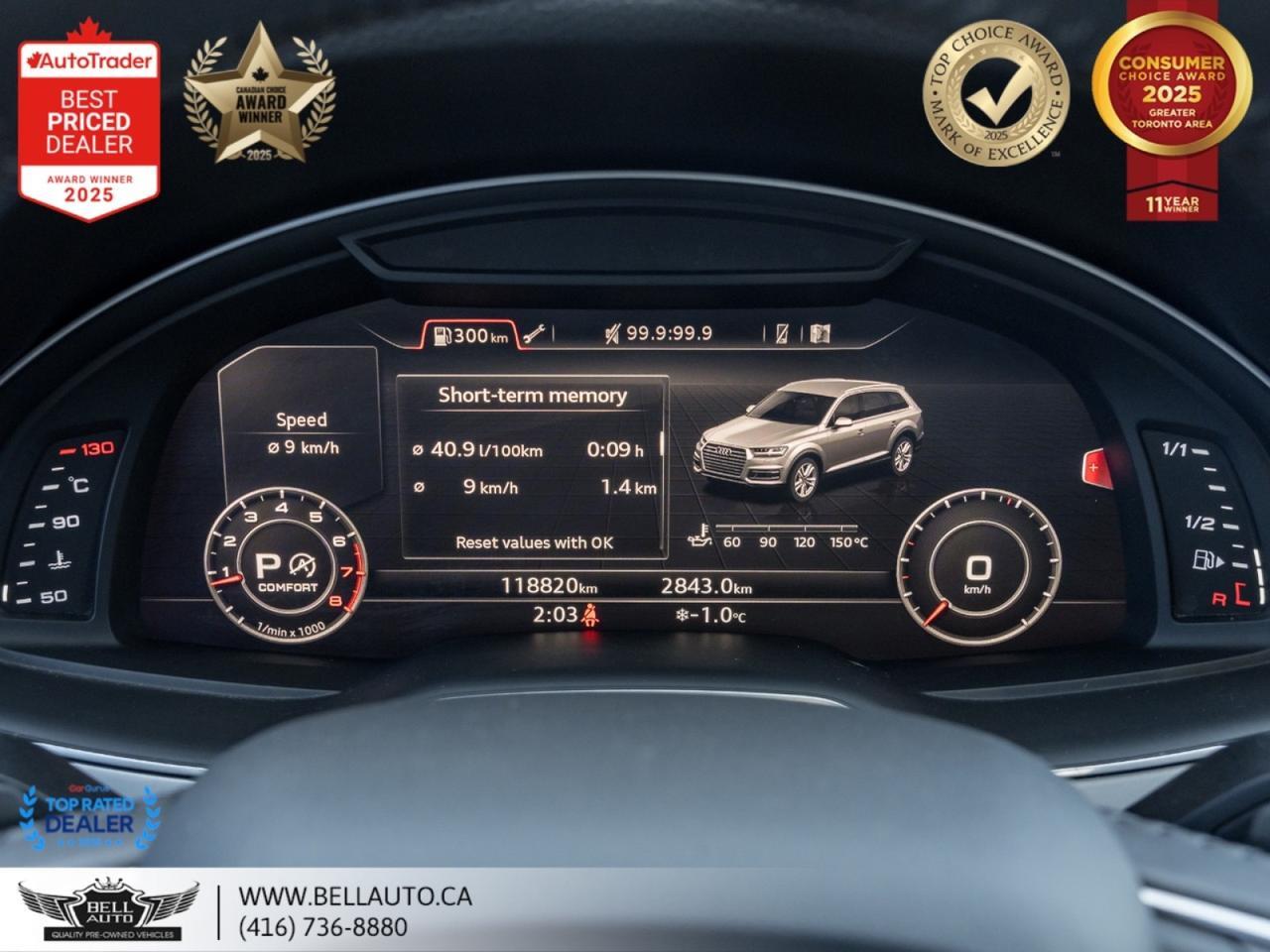 2019 Audi Q7 Progressiv | QUATTRO | 7PASS | NAVI | 360CAM | PANO Toronto ON