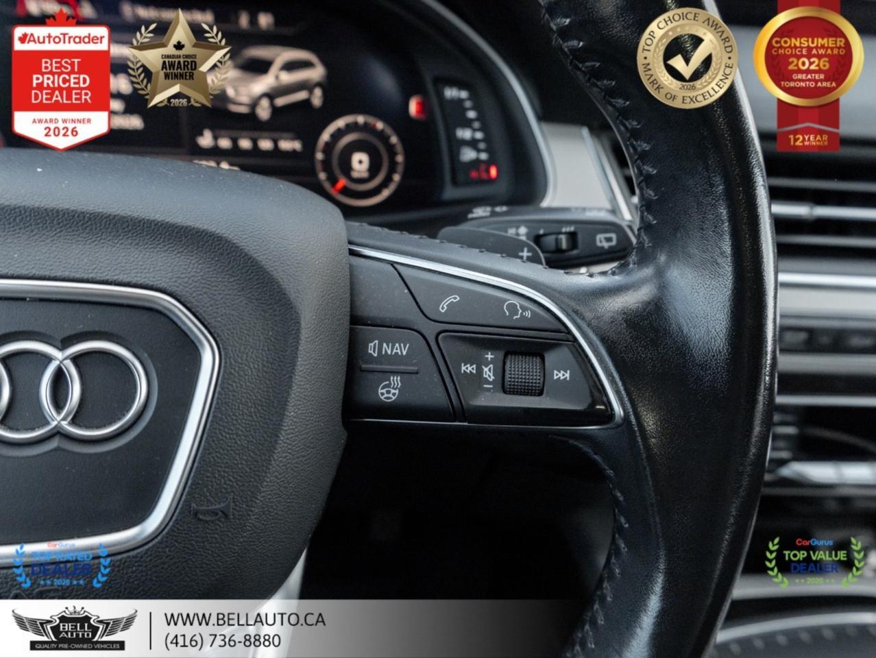 2019 Audi Q7 Progressiv | S-LINE | NAVI | 360CAM | PANO | BOSE | NOACCIDENT Toronto ON