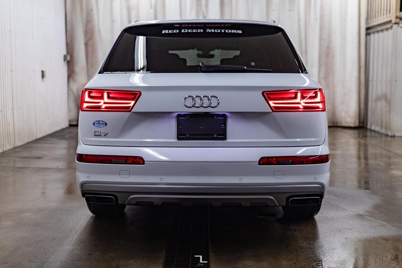 2019 Audi Q7 Quattro Progressiv Leather Roof Nav BCam Red Deer AB