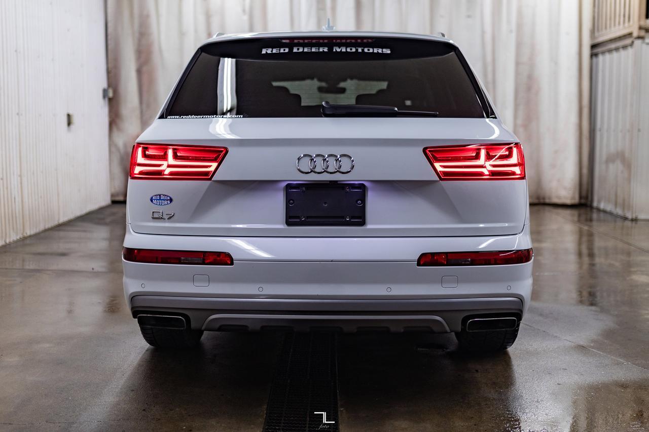 2019 Audi Q7 Quattro Progressiv Leather Roof Nav BCam Red Deer AB