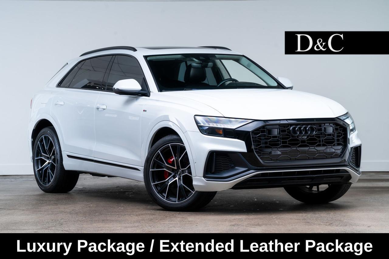 2019 Audi Q8 3.0T Prestige Luxury Package / Extended Leather Package