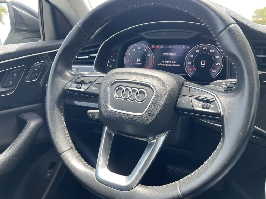 2019 Audi Q8 PREMIUM PLUS~ONLINE FINANCE~AUTO START/STOP~CAMERA SYSTEM~COOLED SEATS~HEATED SIDE MIRRORS~LEATHER SEATS~MEMORIZED SEAT SETTINGS~PANORAMIC MOONROOF / SUNROOF~PARKING SENSORS~PREMIUM SOUND SYSTEM Sarasota FL