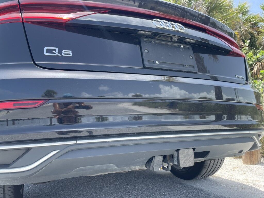 2019 Audi Q8 PREMIUM PLUS~ONLINE FINANCE~AUTO START/STOP~CAMERA SYSTEM~COOLED SEATS~HEATED SIDE MIRRORS~LEATHER SEATS~MEMORIZED SEAT SETTINGS~PANORAMIC MOONROOF / SUNROOF~PARKING SENSORS~PREMIUM SOUND SYSTEM Sarasota FL