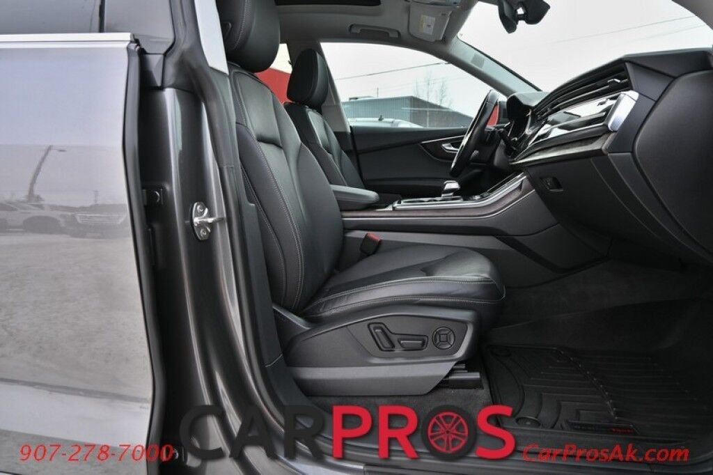 2019 Audi Q8 Premium Plus Quattro AWD - 3.0L V6 - Driver Assistance Pkg - Heated/Cooled Leather Seats - 360&deg; Surround Camera - Bang &amp; Olufsen 3D Sound System - Navigation - Panoramic Sunroof - Tow Pkg Anchorage AK