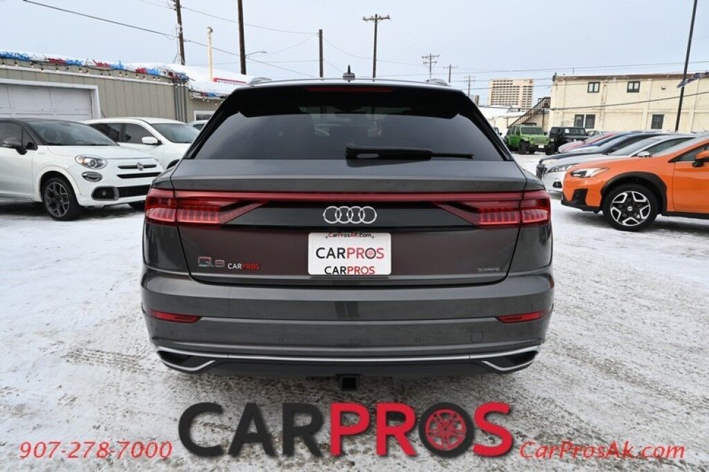 2019 Audi Q8 Premium Plus Quattro AWD - 3.0L V6 - Driver Assistance Pkg - Heated/Cooled Leather Seats - 360&deg; Surround Camera - Bang &amp; Olufsen 3D Sound System - Navigation - Panoramic Sunroof - Tow Pkg Anchorage AK