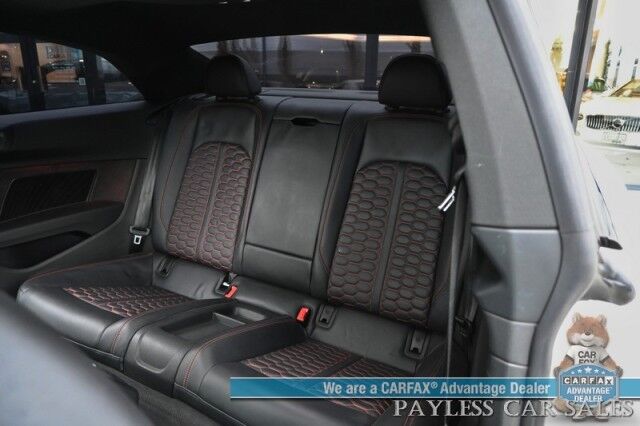 2019 Audi RS 5 Coupe / AWD / Dynamic Pkg / Black Optic Carbon Pkg / Auto Start / Power & Heated Leather Seats / Sunroof / NAV / Bang & Olufsen Speakers W/Morel Subwoofer / Blind Spot Alert / Apple CarPlay & Android Auto / 2nd Set of Wheels Anchorage AK