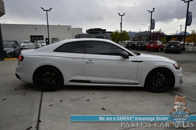2019 Audi RS 5 Coupe / AWD / Dynamic Pkg / Black Optic Carbon Pkg / Auto Start / Power & Heated Leather Seats / Sunroof / NAV / Bang & Olufsen Speakers W/Morel Subwoofer / Blind Spot Alert / Apple CarPlay & Android Auto / 2nd Set of Wheels Anchorage AK