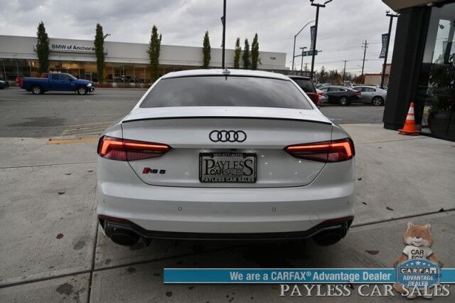2019 Audi RS 5 Coupe / AWD / Dynamic Pkg / Black Optic Carbon Pkg / Auto Start / Power & Heated Leather Seats / Sunroof / NAV / Bang & Olufsen Speakers W/Morel Subwoofer / Blind Spot Alert / Apple CarPlay & Android Auto / 2nd Set of Wheels Anchorage AK