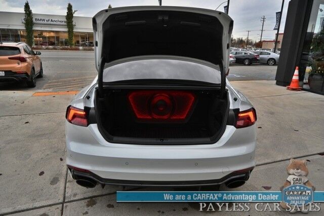 2019 Audi RS 5 Coupe / AWD / Dynamic Pkg / Black Optic Carbon Pkg / Auto Start / Power & Heated Leather Seats / Sunroof / NAV / Bang & Olufsen Speakers W/Morel Subwoofer / Blind Spot Alert / Apple CarPlay & Android Auto / 2nd Set of Wheels Anchorage AK