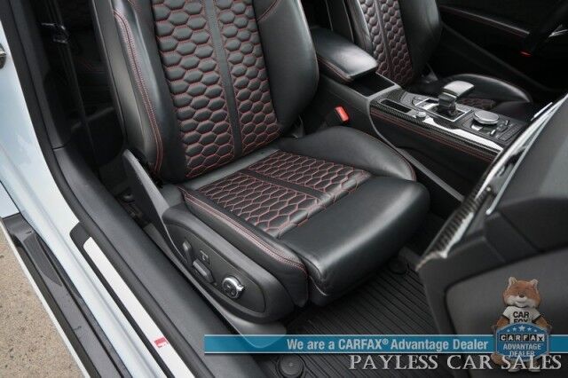 2019 Audi RS 5 Coupe / AWD / Dynamic Pkg / Black Optic Carbon Pkg / Auto Start / Power & Heated Leather Seats / Sunroof / NAV / Bang & Olufsen Speakers W/Morel Subwoofer / Blind Spot Alert / Apple CarPlay & Android Auto / 2nd Set of Wheels Anchorage AK