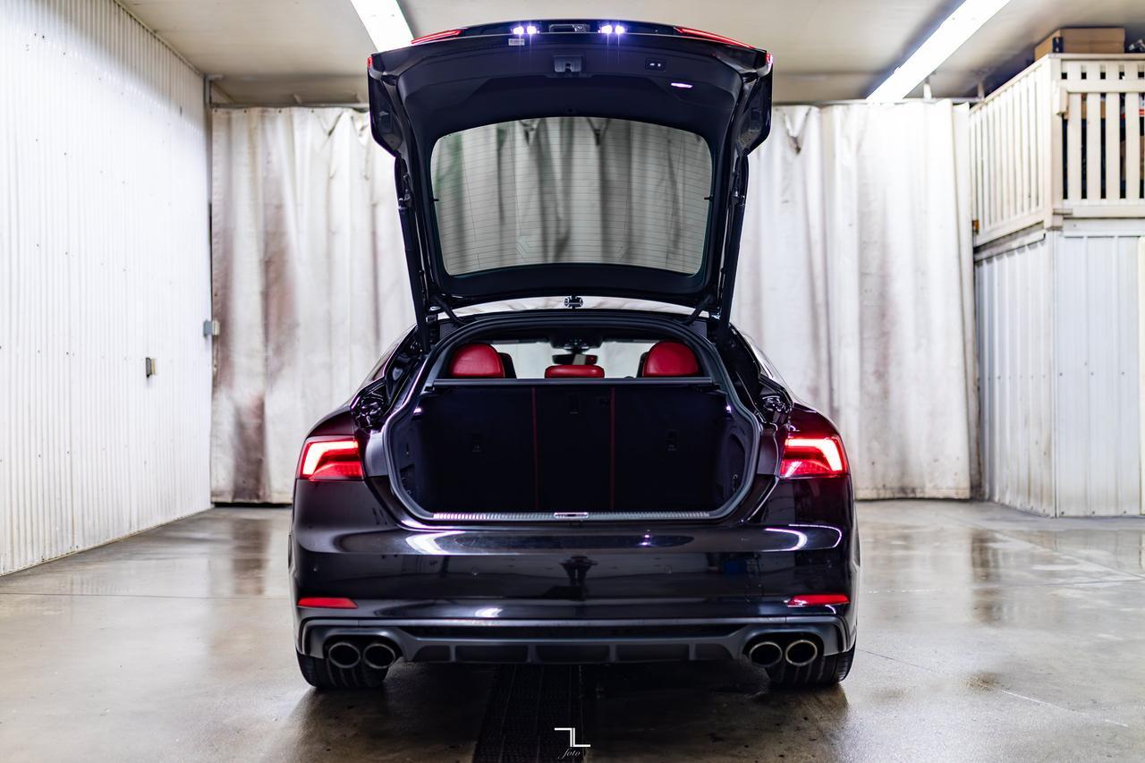 2019 Audi S5 Quattro Technik Sportback Leather Roof Nav BCam Red Deer AB