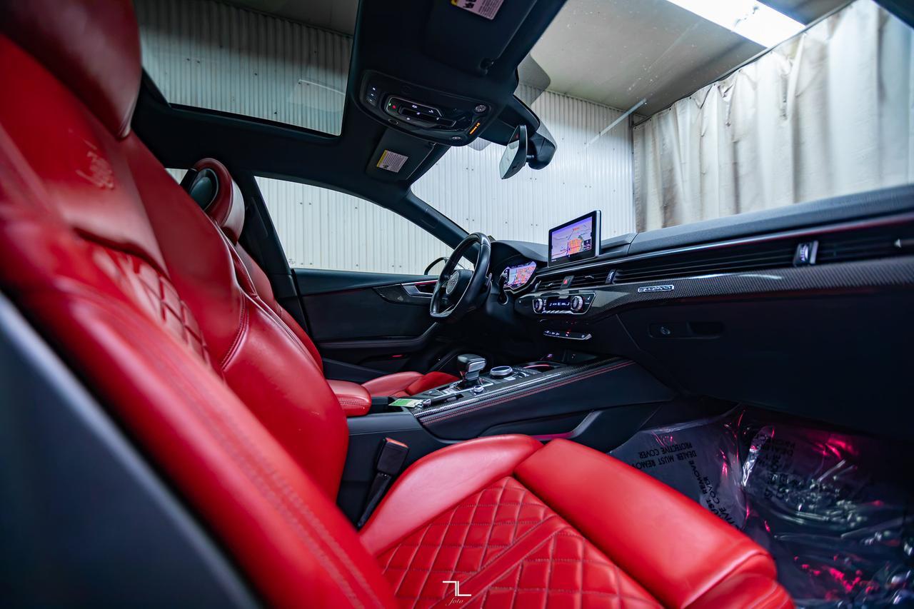 2019 Audi S5 Quattro Technik Sportback Leather Roof Nav BCam Red Deer AB