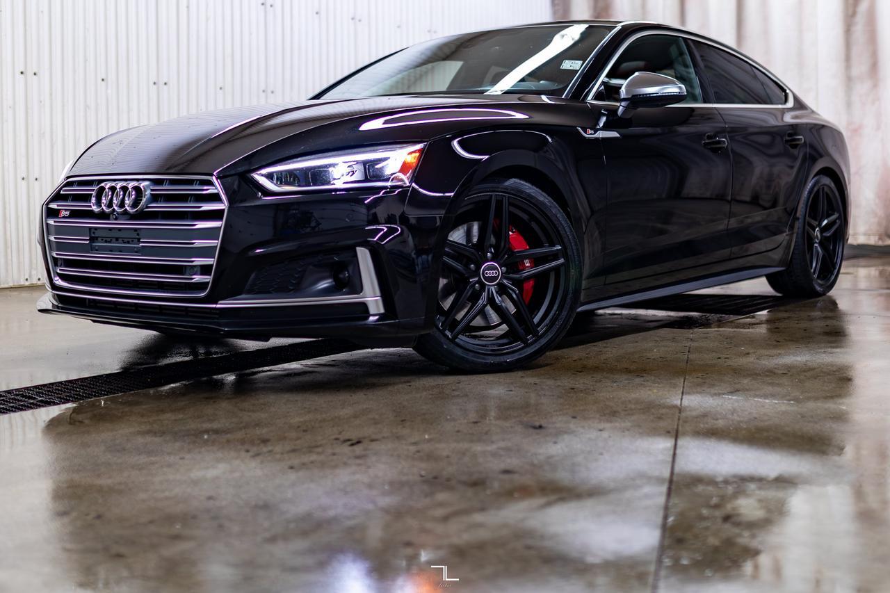 2019 Audi S5 Quattro Technik Sportback Leather Roof Nav BCam Red Deer AB