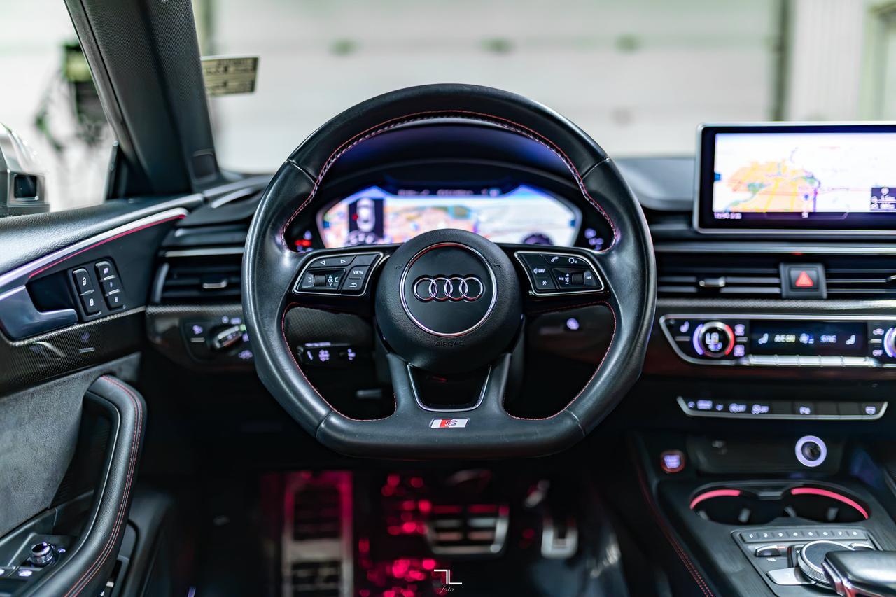 2019 Audi S5 Quattro Technik Sportback Leather Roof Nav BCam Red Deer AB