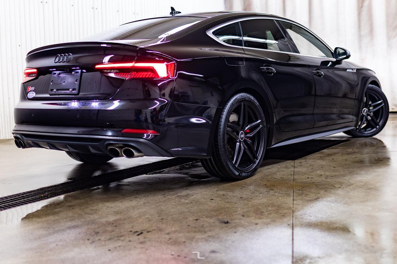 2019 Audi S5 Quattro Technik Sportback Leather Roof Nav BCam Red Deer AB